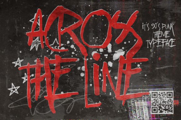 Across the Line Font Review