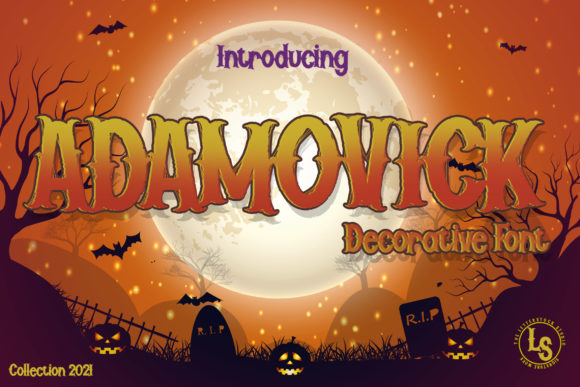 Adamovick Font: A Bold Typeface for Small Business Branding