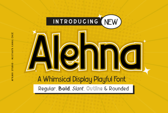 Alehna: A Bold Font for Digital Campaigns