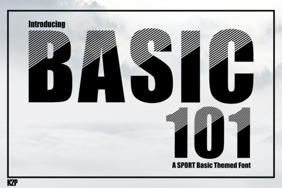 Basic 101 Font for Web Design