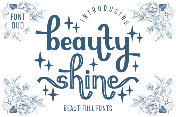 Beauty Shine Font for Web Design