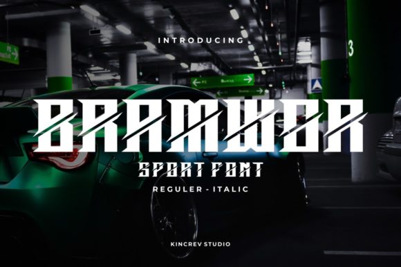 Bramwor: A Bold Font for Creative Projects