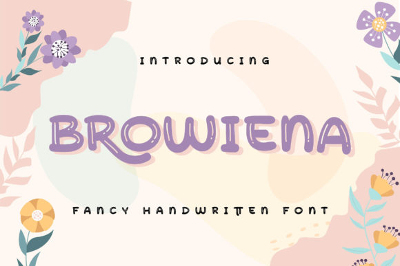 Browiena: A Stylish Display Font for Web Design
