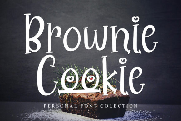 Brownie Cookie Font for Web Design