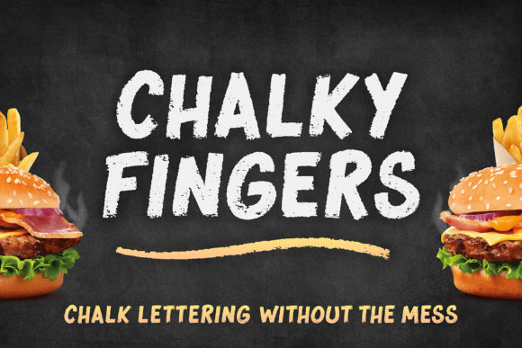 Chalky Fingers Font