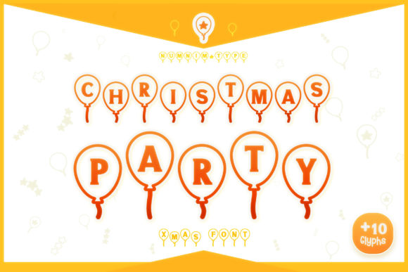 Christmas Party Font