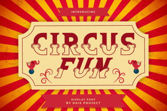 Circus Fun Font for Bold Branding