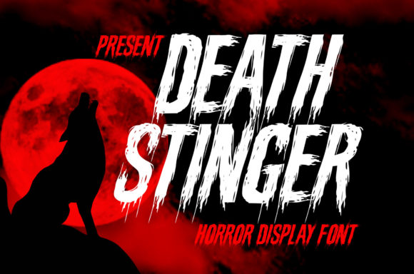 Death Stinger Font for Bold Branding