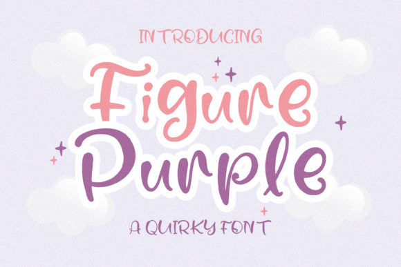 Figure Purple: A Quirky Font for Web Design
