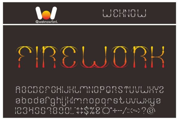 Firework: A Bold Font for Business