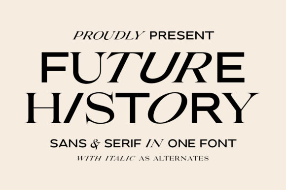 Future History Font Review