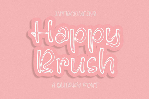 Happy Brush Font for Web Design