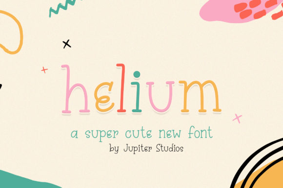 Helium Font for Creative Campaigns