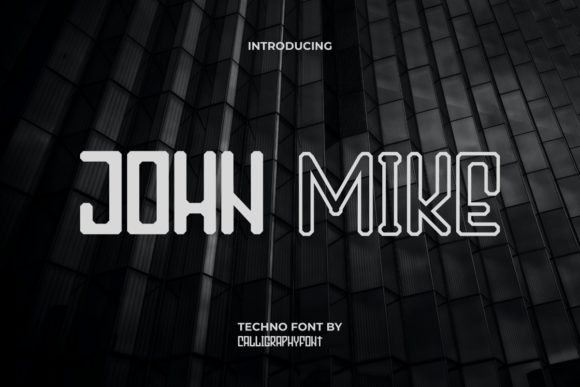 John Mike Font for Creative Makers