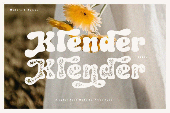 Klender: A Display Font for Bold Web Design