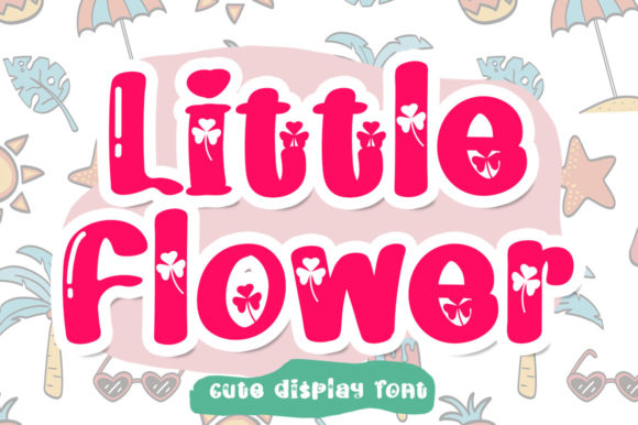 Little Flower Font Review: A Chic Display for Creative Projects