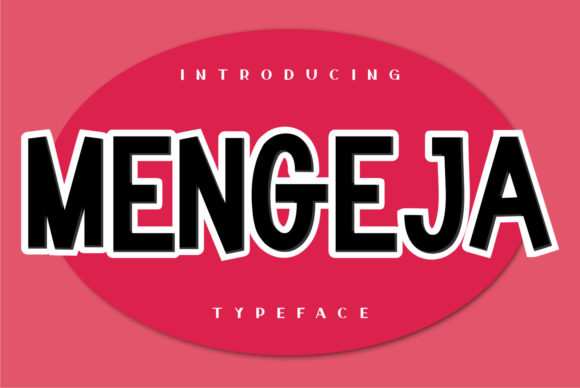 Mengeja: A Trendy Display Font