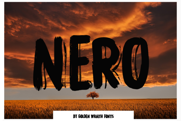 Nero: A Bold Display Font for Creative Campaigns