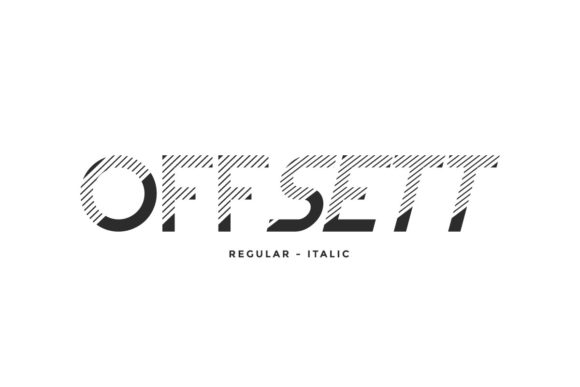 Offsett: A Futuristic Font for Business Branding