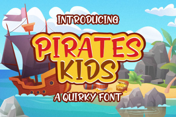 Pirates Kids Font for Web Design