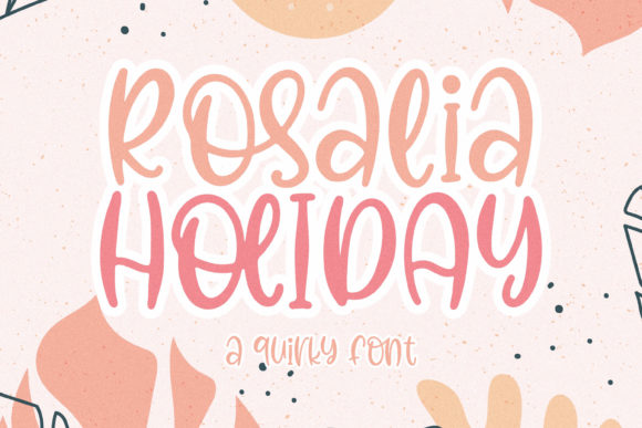 Rosalia Holiday Font