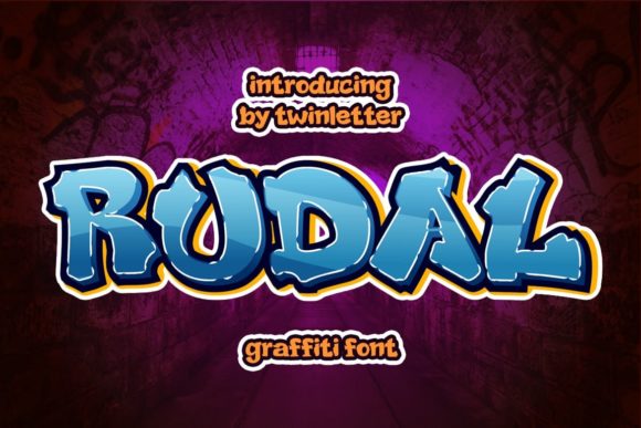 Rudal: A Playful Display Font