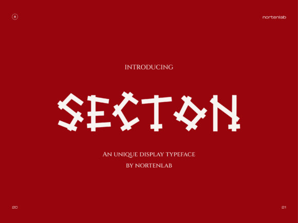 Secton: A Bold Display Font for Impactful Campaigns