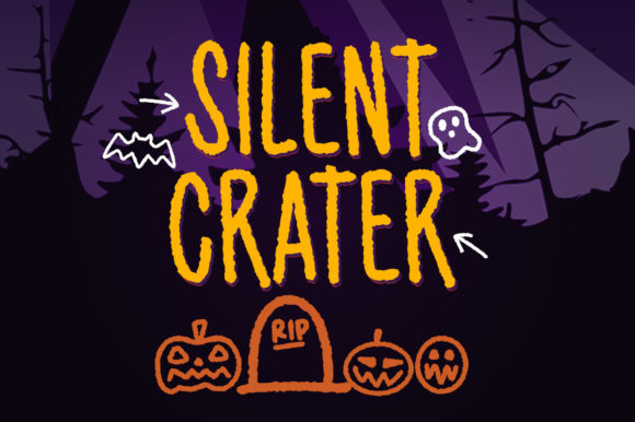 Silent Crater Font for Bold Branding