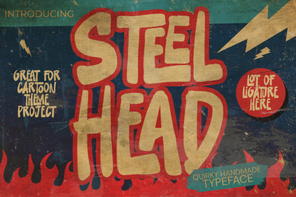 Steel Head Font for Bold Branding