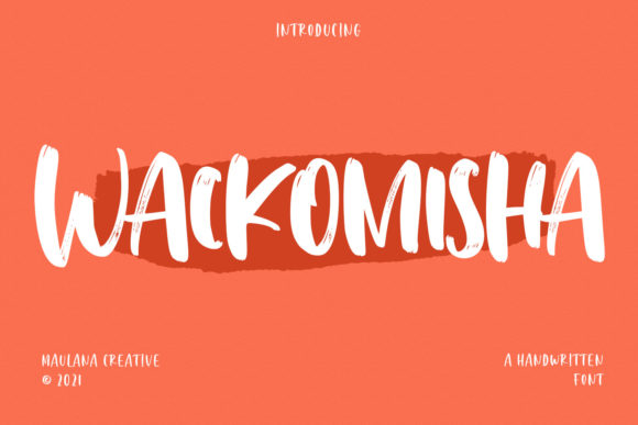 Wackomisha Font Review